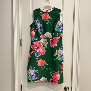 Kate Spade Green Floral Dress